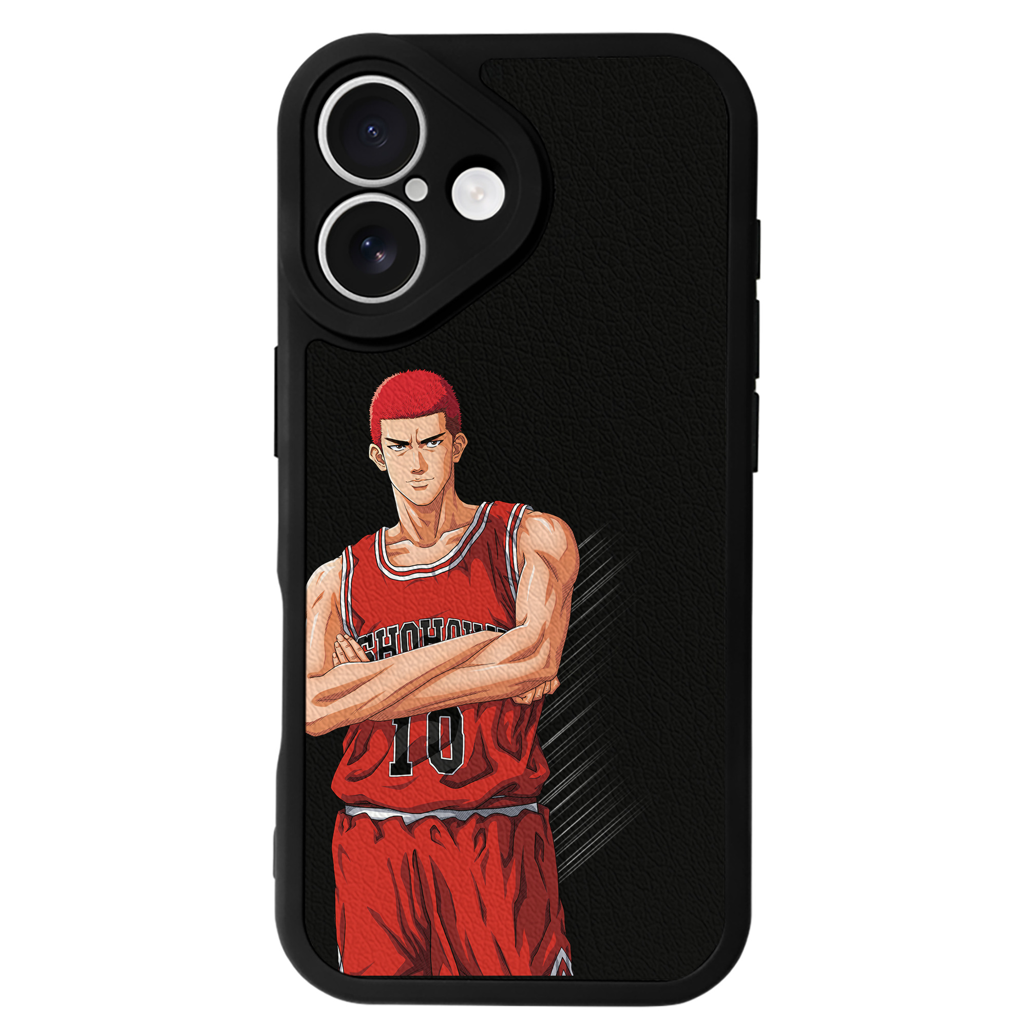 （画像用） SLAM DUNK／スラムダンク 【iPhone 16シリーズ対応】シリコンスマホケース（レザー調） 材質：シリコン
